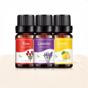 Lavender, Rose & Lemon Essential Oils
